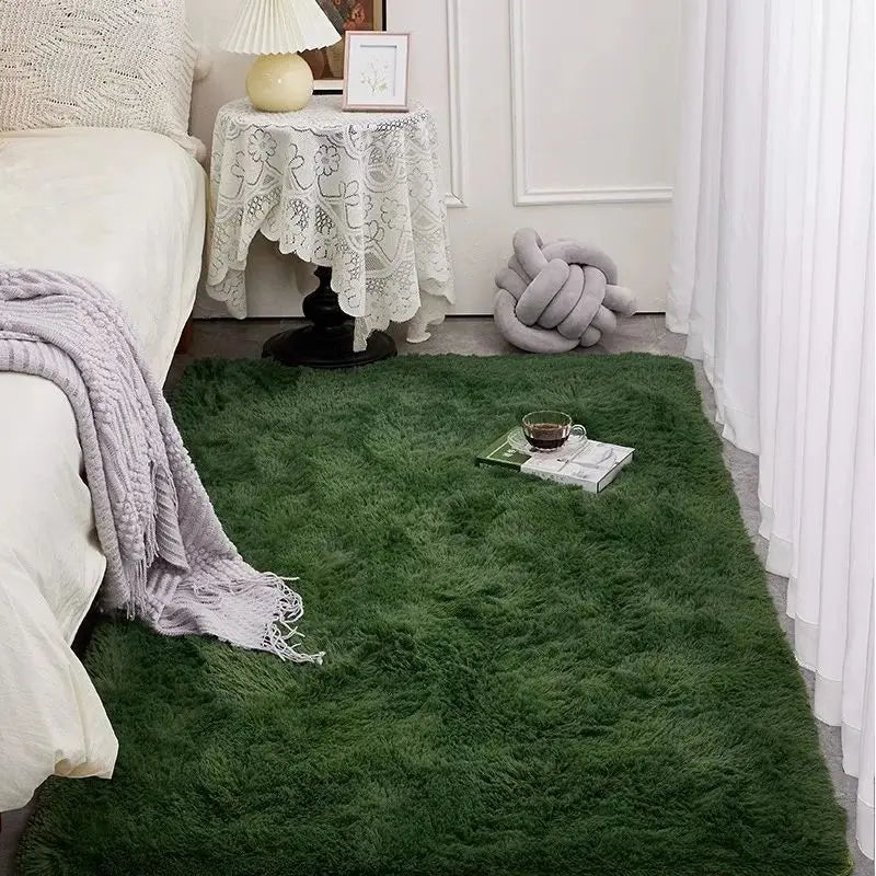 Navak Carpet Exclusive Picks Silk Wool Rugs Luxurious Green Carpet Bedroom Full Of Nordic Ins Living Room Coffee Table Bedside Girl Rroom