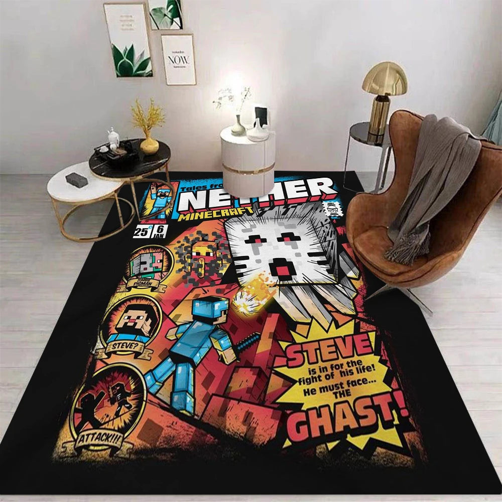 Navak Carpet Daily Picks Anime Carpet Cartoon Living Room Bedroom Kitchen Sofa Table Balcony Rug Non-slip Washable Mat Exquisite Home Ornaments