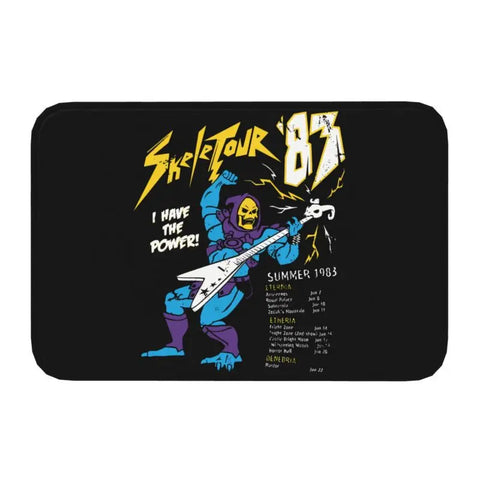 Navak Carpet Trap Door Masters of The Universe Doormat Anti-Slip Bath Kitchen Mat He Man Welcome Garage Door Floor Entrance Carpet Rug