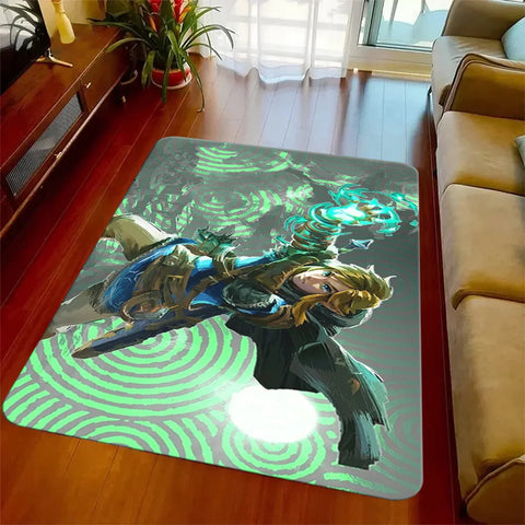 Navak Carpet The L-Legend of Z-elda Majora's Mask Area Rug Gaming Rug Video Game Rug Rugs for Living Room Home Decor Rug Non Slip Floor Mat