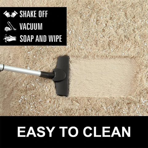 Navak Carpet Area Rugs For Bedroom Living Room Fluffy Fuzzy Shag Shaggy Soft Plush Gray Carpet Indoor Floor Gray Rug For Kids Home Dorm Decor
