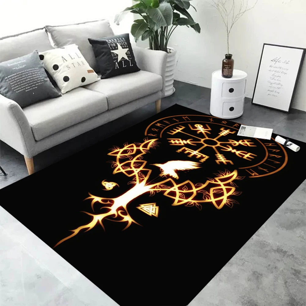 Navak Carpet Daily Picks Anime Douluo Continent Carpet Bedroom Living Room Hallway Home Decor Rug Washroom Floor Mat Birthday Gift Accessories