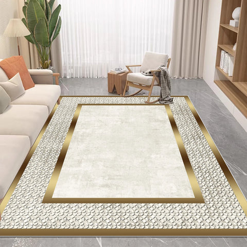 Navak Carpet Nordic Luxury Style Carpet in The Living Room Easy Clean Absorbent Soft Mat Antiskid Lounge Decor Rugs Big Size Room Floor Mats