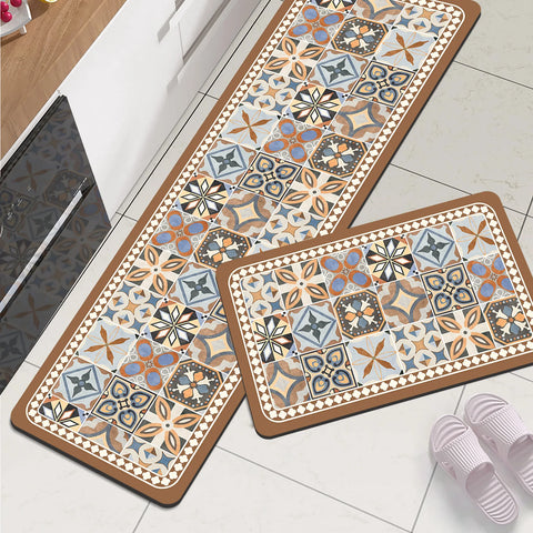 Navak Carpet Super Absorbent Kitchen Mat Waterproof Long Area Kitchen Rug For Living Room Bedroom Foot Mat Hallway Carpet Doormat Washable