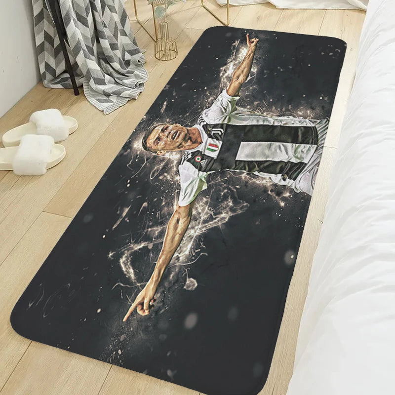 Navak Carpet Carpet for Bedroom Cristiano Ronaldo CR7 Kitchen Porch Foot Mat Non-slip Balcony Bath Rug Home Decor Items Doormat Entrance Door