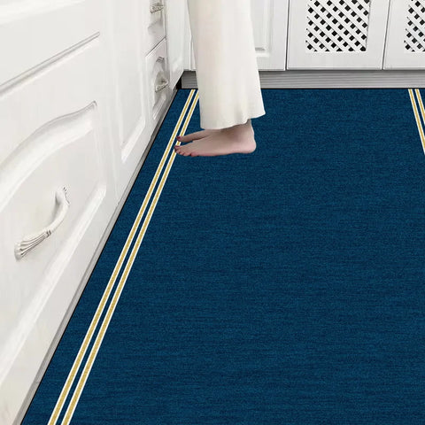 Navak Carpet Modern Geometric Corridor Carpet Kitchen Decor Non-slip Runner Rugs Bathroom Passageway Entrance Door Mat Hotel Lobby Long Rugs