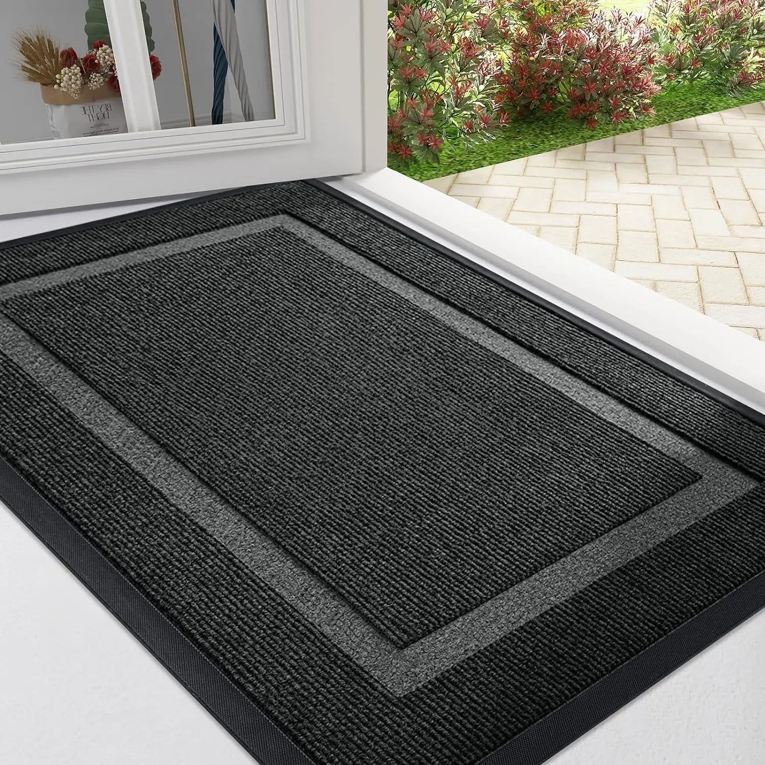 Navak Carpet Kitinjoy Entrance Door Floor Mat Indoor Kitchen Non-Slip Entrance Doormat High Quality Low Profile Carpet Welcome Front Door Mat