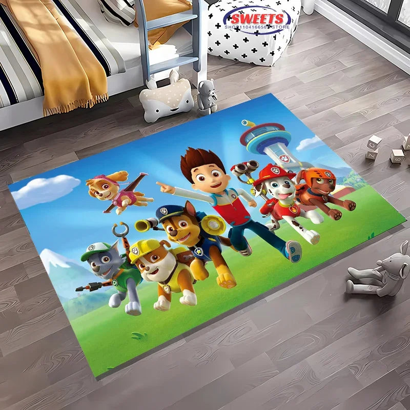 Navak Carpet 3D New Arrive Cute Dog Cartoon Carpet,Rug for Living Room Children's Bedroom Sofa Kitchen Doormat Decor,Kid's Non-slip Floor Mat