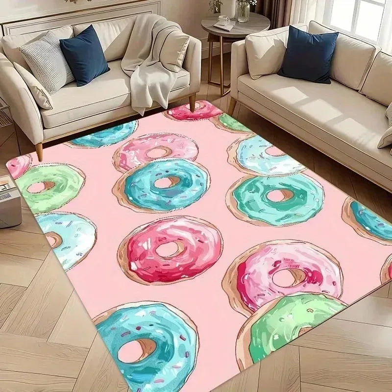 Navak Carpet 1PC Milu Deer Pattern Kitchen Rugs Non-Slip Home Door Mats Pop design Bathroom Rugs Bath Mat Carpet for Home Sink Laundry Decor
