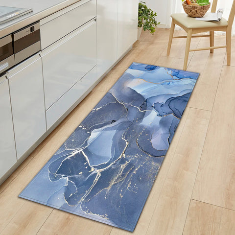 Navak Carpet Kitchen Bath Foot Mat Home Living Room Balcony Bedroom Bedside Floor Decor Long Carpet House Hallway Entrance Door Anti-Slip Rug