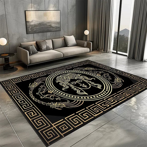 Navak Carpet Modern Luxury Carpet for Living Room Fashion Design Big Size Rugs Cloakroom Non-slip Floor Mats Bedroom Bedside Soft Carpets