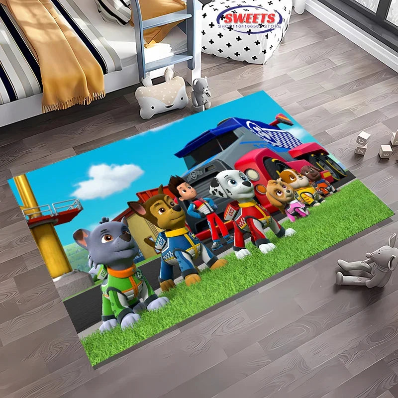 Navak Carpet 3D New Arrive Cute Dog Cartoon Carpet,Rug for Living Room Children's Bedroom Sofa Kitchen Doormat Decor,Kid's Non-slip Floor Mat