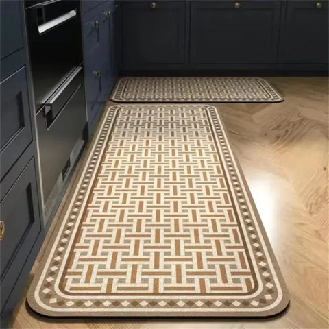 Navak Carpet Exclusive Picks Upgraded Material Kitchen Bathroom Living Room Laundry Room Stain-resistant Washable Thickened Carpet Rugs Home Decor