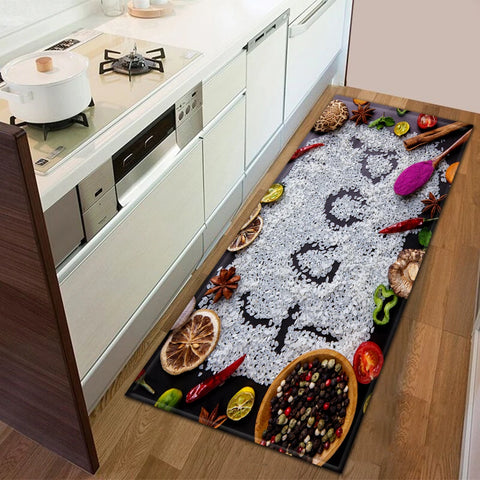 Navak Carpet Kitchen Rug Durable Home Entrance Doormat High-end Kitchen Mats for Floor Waterproof House Hold Washable Non-slip Large Carpet