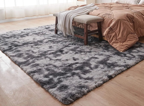 Navak Carpet Soft Shaggy Carpet Living Room Fluffy Children Rugs Large Beige Plush Area Rug for Bedroom Kids Room Nursery Modern Home Decor