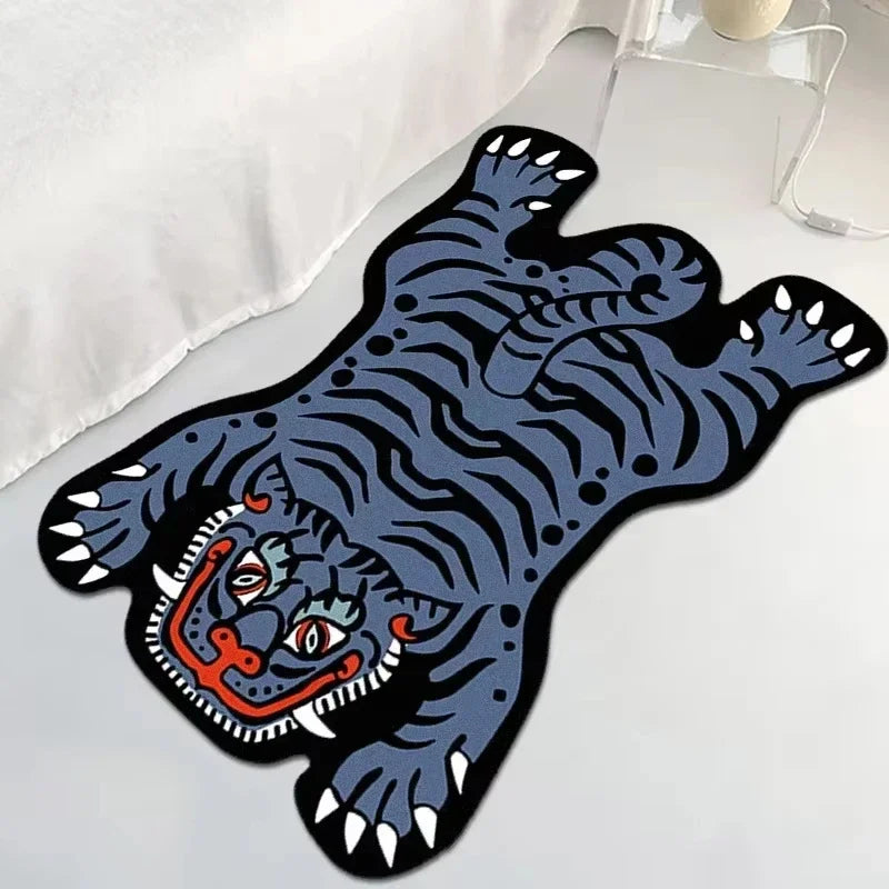 Navak Carpet Exclusive Picks Cartoon Tiger Carpet - Durable and Easy to Clean Home Decor Living Room Sofa Coffee Table Rug Bedside Rug for Bedroom