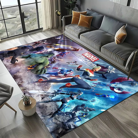 Navak Carpet Daily Picks 27 Style Cartoon Marvel SpiderMan Avengers Rug Carpet for Living Room Bedroom Home Decor Perfect Floor Mat for Any Space