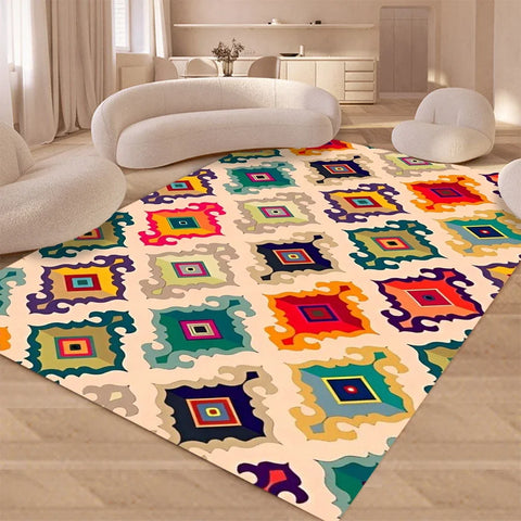 Navak Carpet Daily Picks Disney Living Room Carpet Persian Style Art Tea Room Carpets Soft Washable Balcony Rug Luxury Retro Bedside Rugs Tapis