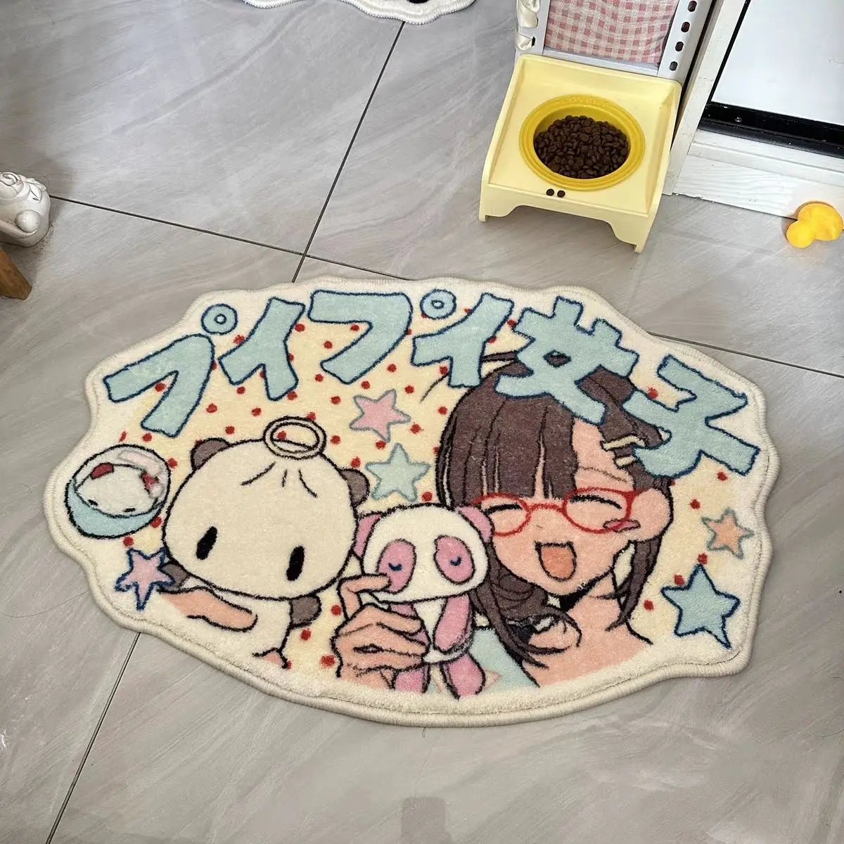 Navak Carpet Exclusive Picks Cute Cartoon Carpet, Girlish Bedroom Plush Bedside Blanket, Living Room Coffee Table Blanket, Home Decoration