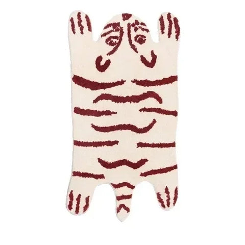 Navak Carpet Carpet for Living Room Tiger Leopard Print Plush Bedroom Bedside Mats Home Decoration Cartoon Fluffy Rugs Ковер Tapis Tapete 러그