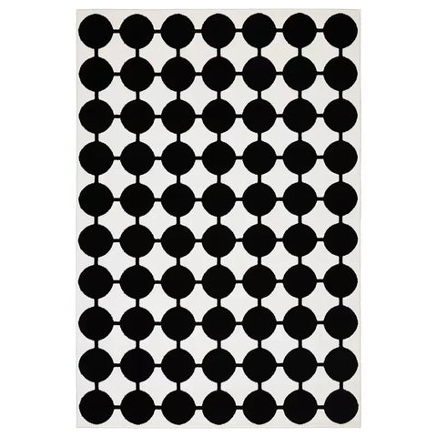 Navak Carpet Simple Black Stripe Living Room Decoration Carpet Ins Nordic Bedroom Bedside Plush Non-slip Mat Luxury Study Cloakroom Soft Rug
