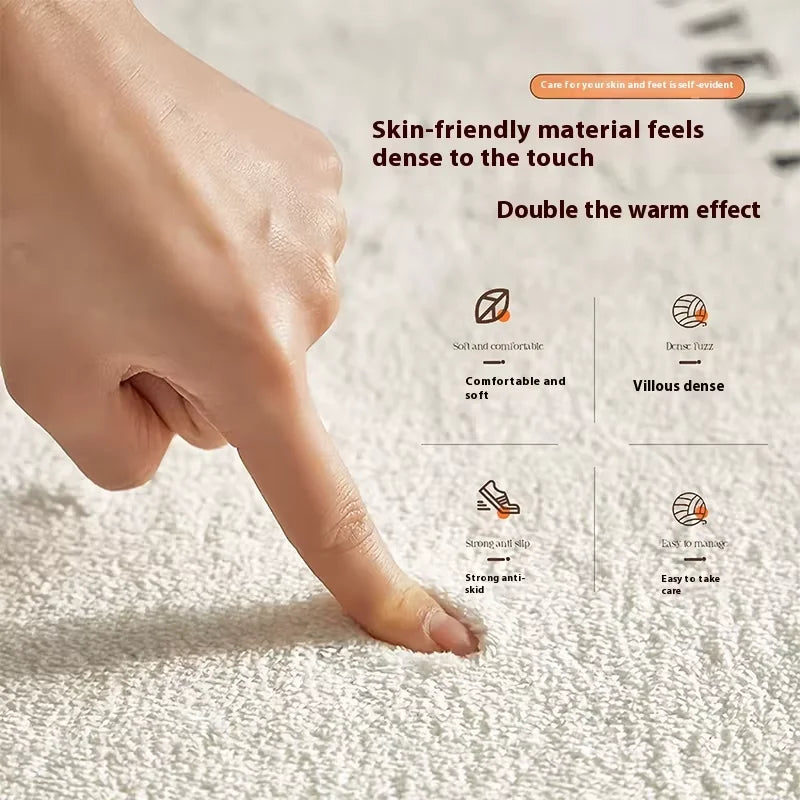 Navak Carpet Exclusive Picks youlookgood Exquisite Short-Pile Carpet Soft and Comfortable, No Shedding Home Bedroom Bedside Rug Bathroom Bath Mat