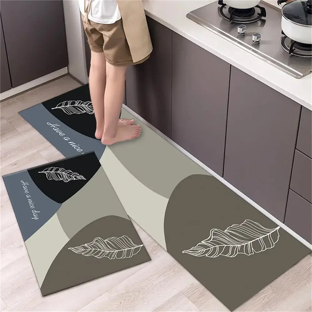 Navak Carpet Kitchen Carpet Mats for Floor Bedroom Living Room Long Bedside Area Rug Soft Washable Carpet Anti Slip Bathroom Entrance Doormat