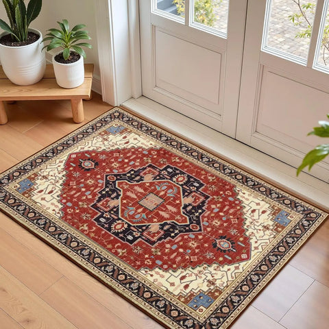 Navak Carpet Crystal velvet carpet Bright Pink Area Rug for Living Room, Machine Washable Rugs with Non-Slip Backing for Girls Bedroom, Cu