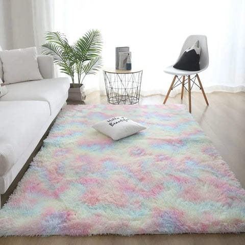 Navak Carpet Soft Fluffy Carpet Nordic Modern Living Room Sofas Floor Mat 160x230 Bedroom Bedside Plush Large Rug kid's Room Home Decoration