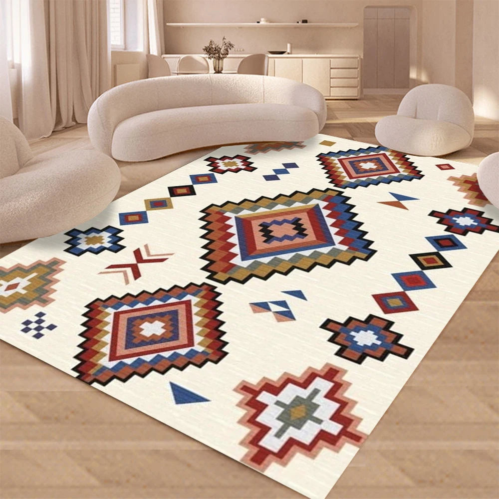 Navak Carpet Daily Picks Disney Living Room Carpet Persian Style Art Tea Room Carpets Soft Washable Balcony Rug Luxury Retro Bedside Rugs Tapis