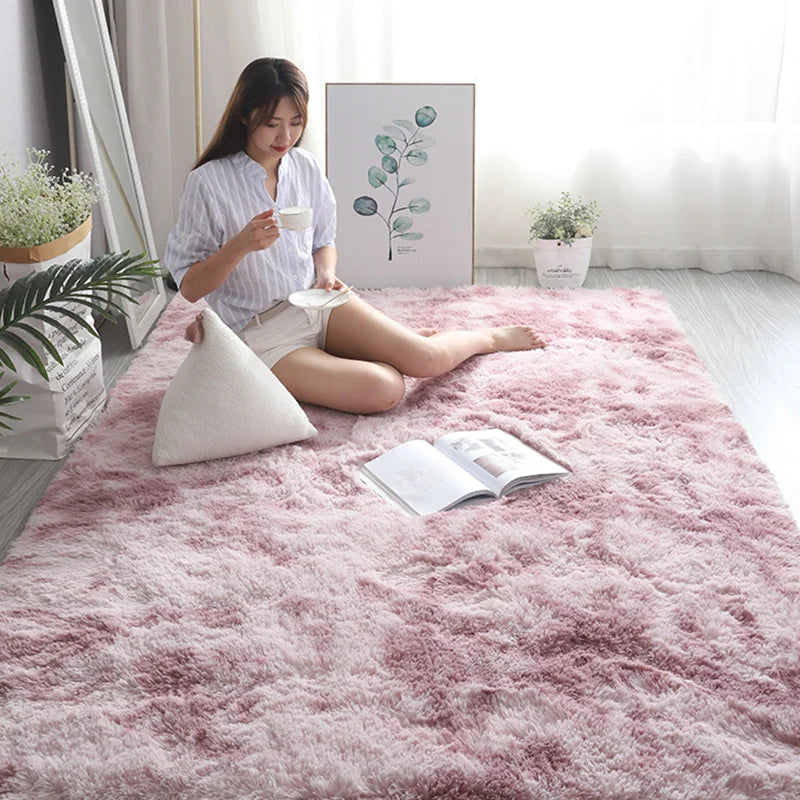 Navak Carpet Soft Shaggy Carpet Living Room Fluffy Children Rugs Large Beige Plush Area Rug for Bedroom Kids Room Nursery Modern Home Decor