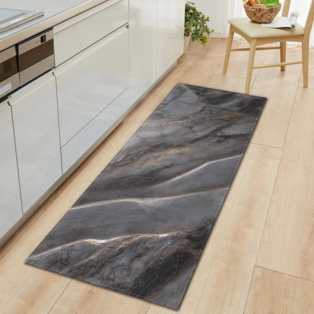 Navak Carpet Entrance Doormat Kitchen Mat House Bathroom Hallway Non-Slip Foot Rug Home Living Room Balcony Bedroom Floor Decoration Carpet