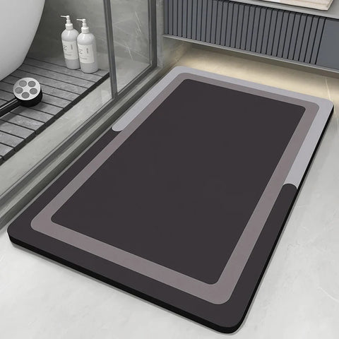 Navak Carpet Super Absorbent Bathroom Rug Bath Mat Floor Foot Mats Quick Dry Non-Slip Shower Pad Toilet Carpet Washable