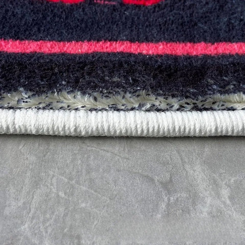Navak Carpet Red Lip Devil Eye Carpet High-quality Plush Non-Slip Carpet Bathroom Fluffy Thickening Mat Bedroom Living Room Decoration Rug