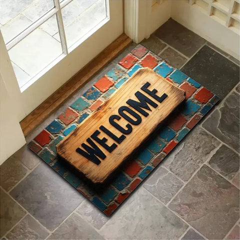 Navak Carpet Exclusive Picks Scandinavian Entryway Easy-to-clean Non-slip Water-absorbent Entry Door Mat Interior Decoration