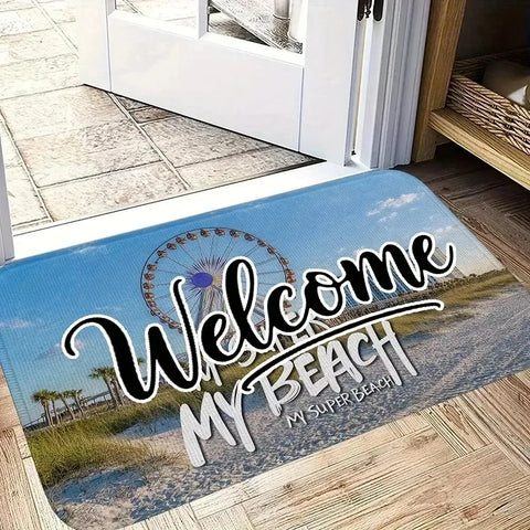 Navak Carpet 1PC Charactors pattern Kitchen Rugs Non-Slip Home Door Mats Pop design Bathroom Rugs Bath Mat Carpet for Home Sink Laundry Decor