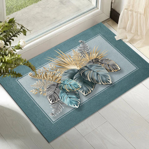 Navak Carpet Traditional Chinese Style  Diatom Mud Entrance Door Mat Antislip Home Outdoor Kitchen Rug Hallway Bathroom Porch Floor Carpet