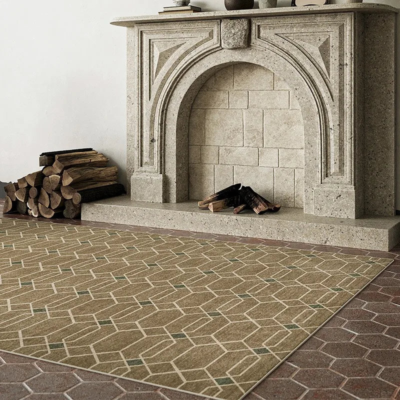 Navak Carpet Large Area Rugs For Living Room Vintage Bedroom Bedside Floor Mats Foldable Machine Washable Soft Plush Carpet Alfombra Salón