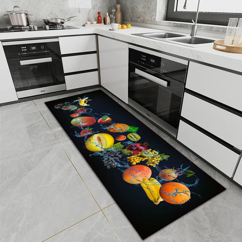 Navak Carpet Kitchen Rug Durable Home Entrance Doormat High-end Kitchen Mats for Floor Waterproof House Hold Washable Non-slip Large Carpet