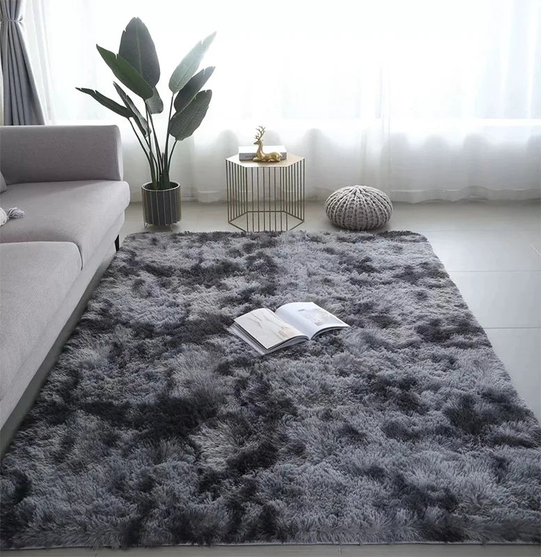 Navak Carpet Exclusive Picks black Area Plush for Bedroom, Living Room Fluffy Rug, Large Area Rug Shag Shaggy Carpet Soft Plush Furry Bedside Rug