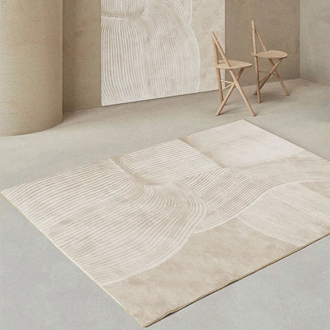 Navak Carpet Japanese Minimalist  Living Room Decoration Plush Carpet Soft Rugs for Bedroom Lounge Rug Non-slip Fluffy Mat Large Area Carpets