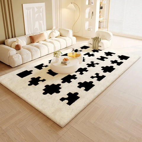Navak Carpet Living Room Carpet Large Size Bedroom Carpets Bedside Floor Mat Soft Fluffy Minimalist Luxury High-end Home Decoration Rug
