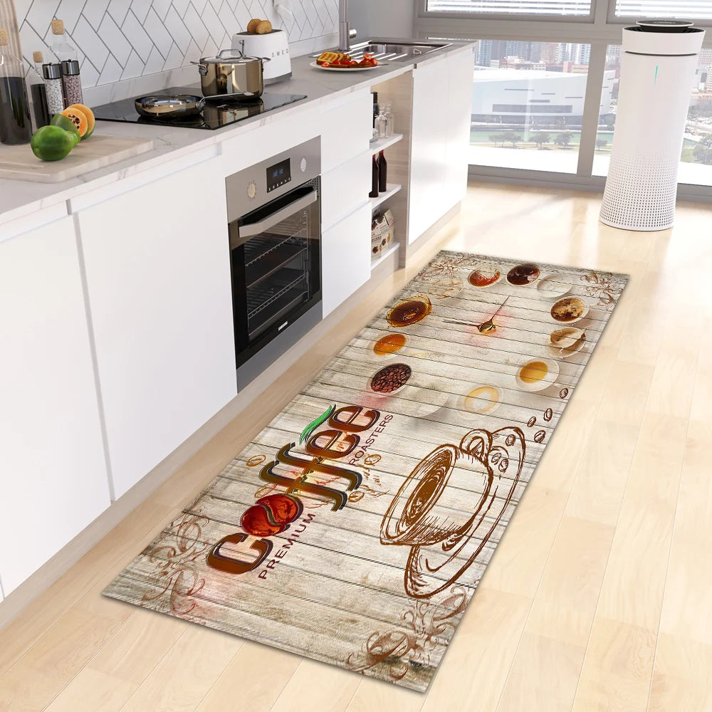 Navak Carpet Entrance Doormat House Kitchen Rug Coffee Bathroom Hallway Decoration Carpet Living Room Bedroom Floor Balcony Non-Slip Foot Mat