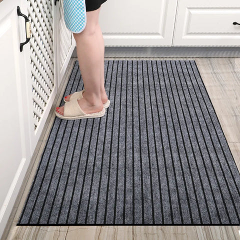 Navak Carpet Anti Slip Kitchen Mat Floor Carpet Full Coverage DIY Absorb Oil Kitchen Doormat Long Hallway Runner Rug Entrance Easy To Clean