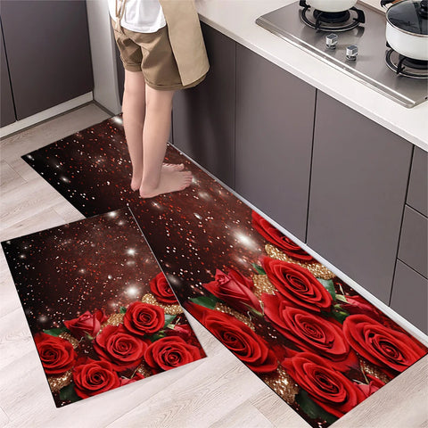 Navak Carpet Kitchen Mat Carpet for Floor Home Entrance Doormat Bedroom Living Room Decor Bedside Rug Hallway Balcony Bathroom Anti-Slip Mat