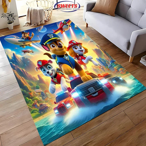 Navak Carpet 3D New Arrive Cute Dog Cartoon Carpet,Rug for Living Room Children's Bedroom Sofa Kitchen Doormat Decor,Kid's Non-slip Floor Mat
