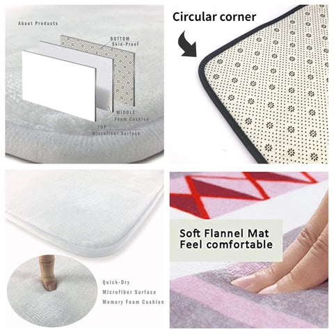 Navak Carpet Nordic Modern Carpet for Living Room Geometric Decoration Home Sofa Soft Large Rugs Non-slip Bedroom Lounge Plush Floor Mat Soft