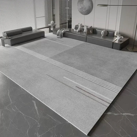Navak Carpet Light Luxury Study Rug Large Area Nordic Style Carpets for Living Room Minimalist Bedroom Decor Bedside Carpet Home Washable Mat