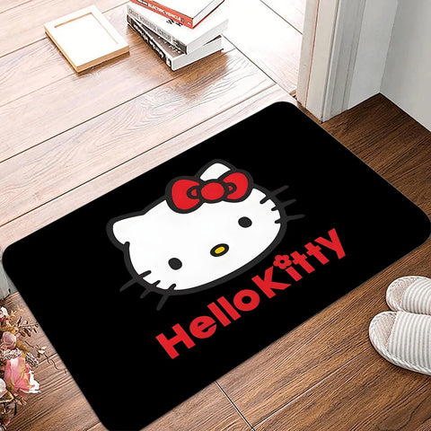 Navak Carpet Daily Picks Disney Hello Kitty Floor Mat Polyester Home Carpet Non Slip Entryway Rug Living Room Bathroom Bedroom Kitchen Doormat
