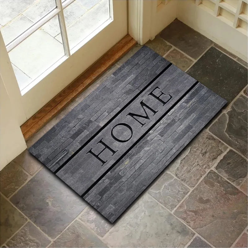 Navak Carpet Europe Style Simulation Pebble Board Welcome Carpet Living Room Sofa Bedroom Study Kitchen Entrance Door Mat Non-slip Decor Rug